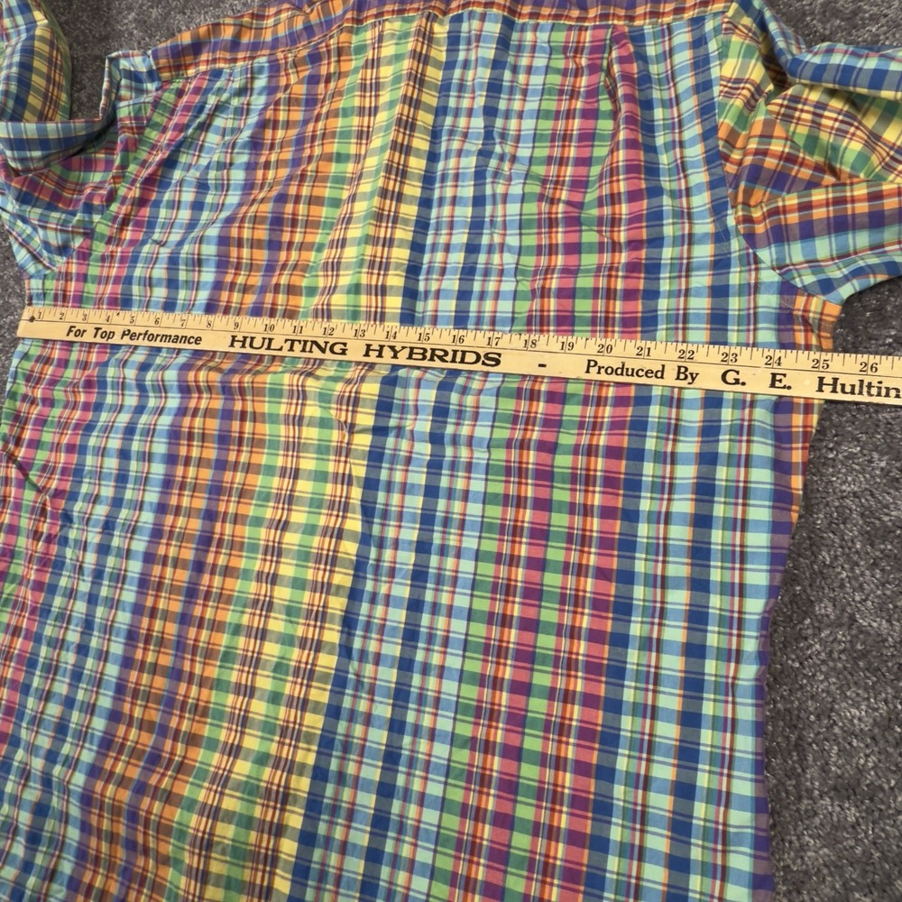 Polo Ralph Lauren Shirt Mens XL Multi Color L/S Button Down Up Oxford Regent - Picture 6 of 7
